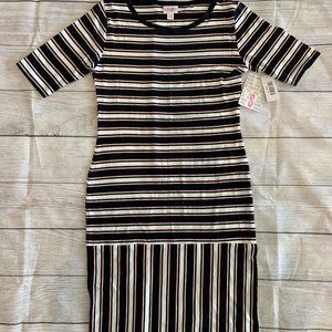 LuLaRoe Striped Julia - Size Small - NWT